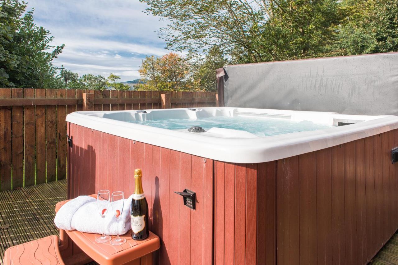 The Granary With Hot Tub Villa Forgandenny ภายนอก รูปภาพ